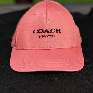 Coach New York Logo Pink Embroidered Adjustable Closure
Designer Baseball Hat
